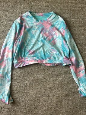H&M tie-dye backless bikini swim top